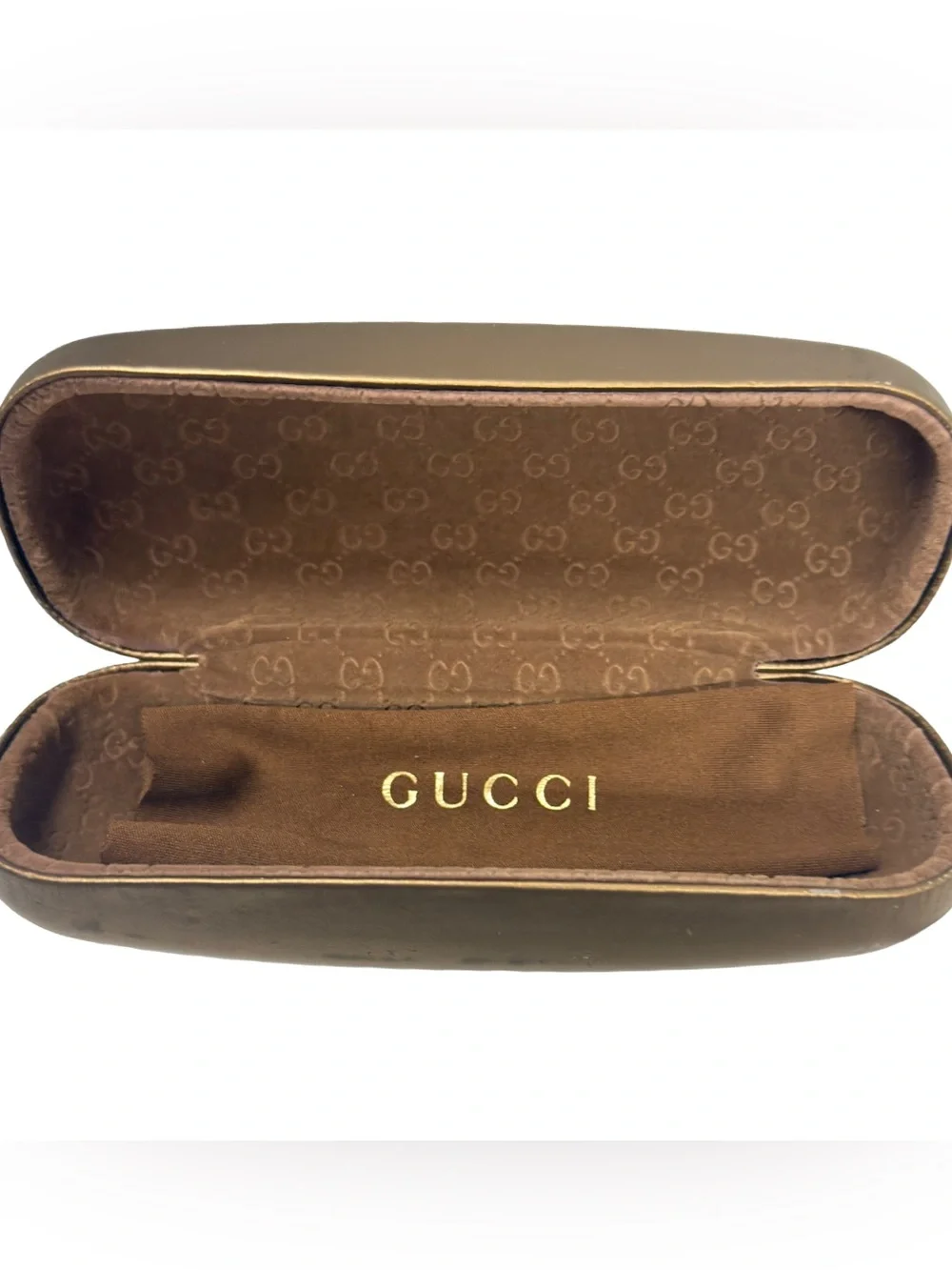 Gucci Black Silver Monogram Vintage Glasses